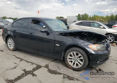 2007 BMW 328 I z USA, uszkodzony, nr VIN WBAVA335X7KX71542